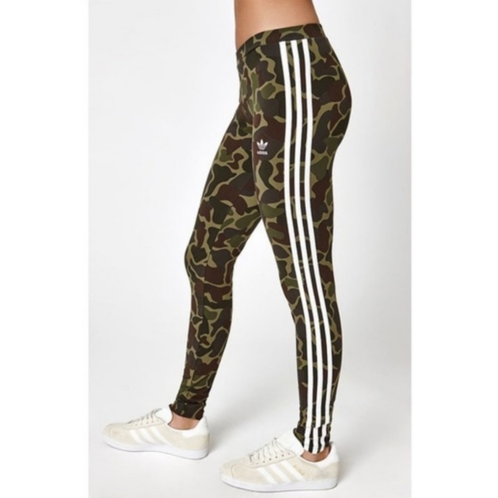 Small Camo Adidas Legging and Shirt Set